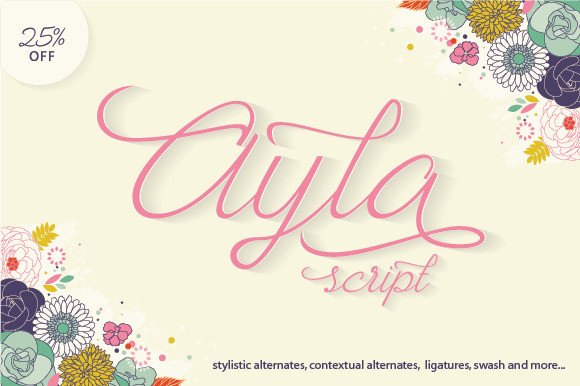 Ayla Typeface: Elevating Digital Marketing Visuals