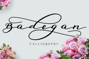 Badegan Calligraphy Font: Elevating Small Business Branding
