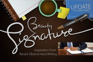 Beauty Signature Font: A Campaign Design Review