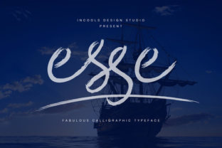 Esse Font: A Brush Script for Travel Branding