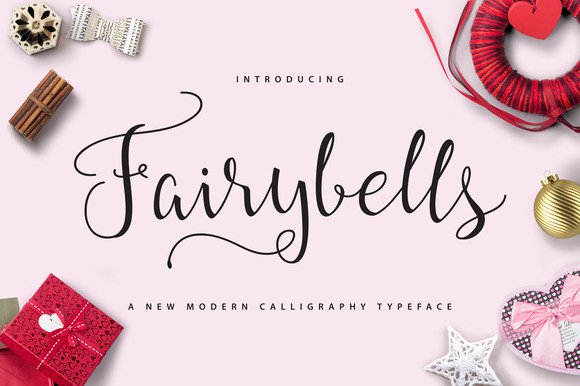 Fairybells Font: Testing a Modern Calligraphy Typeface
