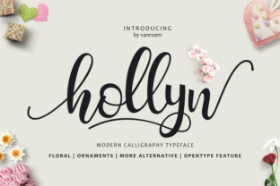 Hollyn Font: A Handwritten Typeface for Makers