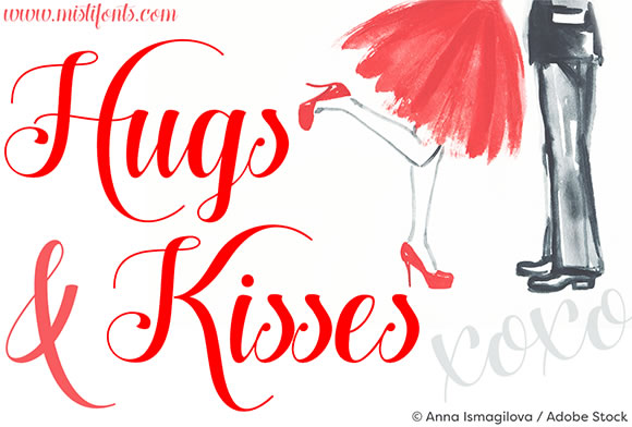 Hugs and Kisses Font: Elevate Your Small Business Brand