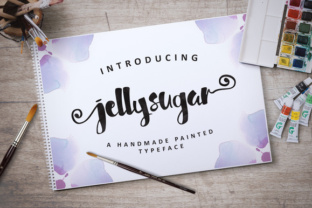 Jellysugar Typeface for Editorial Design and Branding
