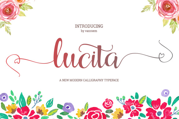 Lucita Font: Elevating Editorial Design with Elegant Script