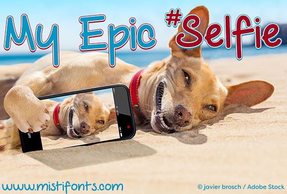 My Epic Selfie Font: A Web Designer’s Layout Test