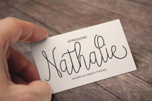 Nathalie Font Review: Elegant Script for Modern Branding