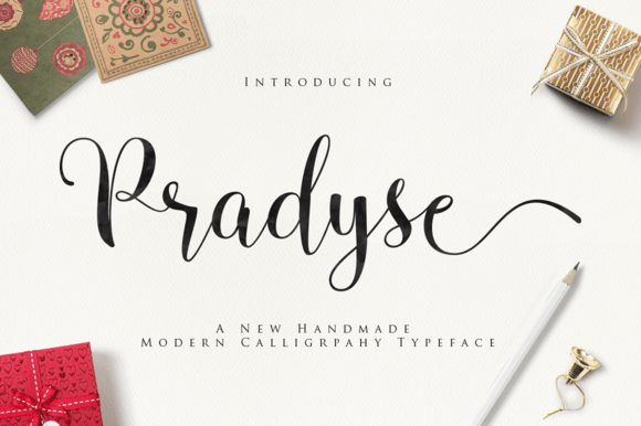 Pradyse Font Review: Elevating Romantic Campaign Visuals