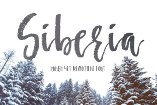 Siberia Font: Handwritten Style for Digital Campaigns