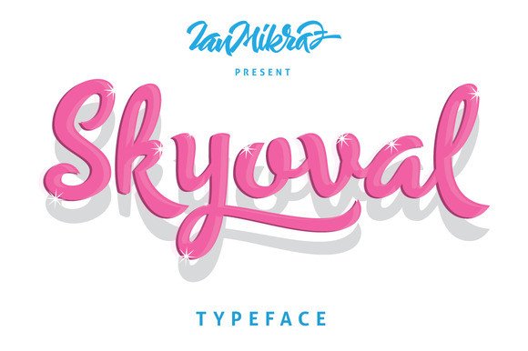 Skyoval Font: Elevating Editorial Design with Handwritten Charm