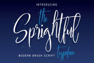 Sprightful Font: Hand-Painted Script for Digital Campaigns