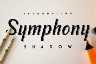 Symphony Shadow Font Review for Web Design